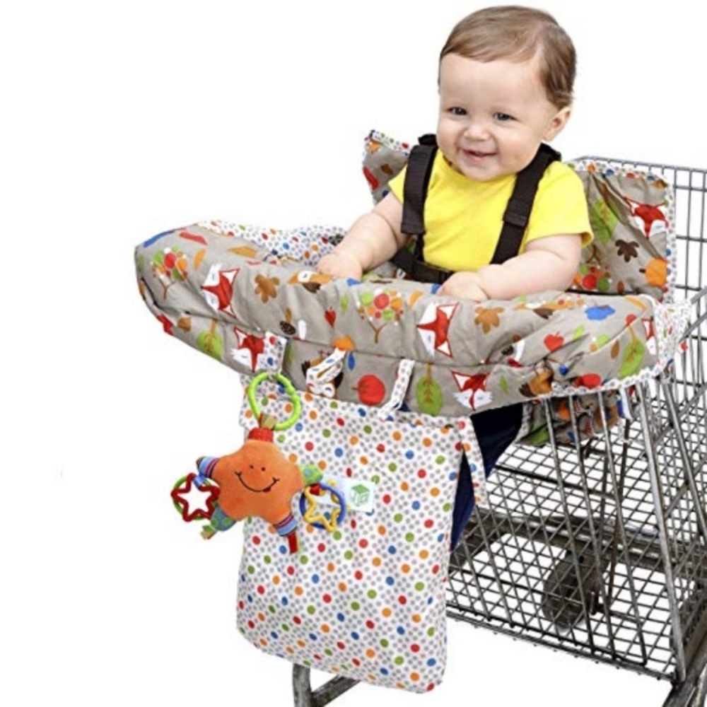 New Jeep 2-in-1 Shopping Cart Cover High Chair Cover